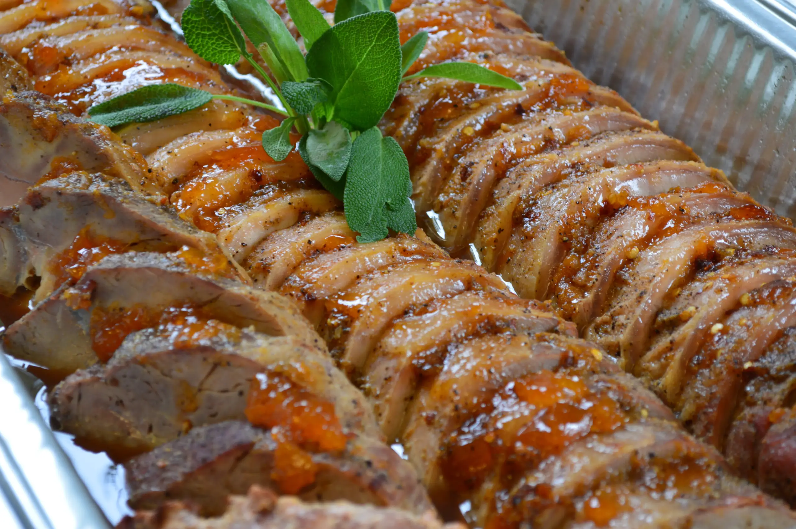 Apricot Glazed Pork Loin B